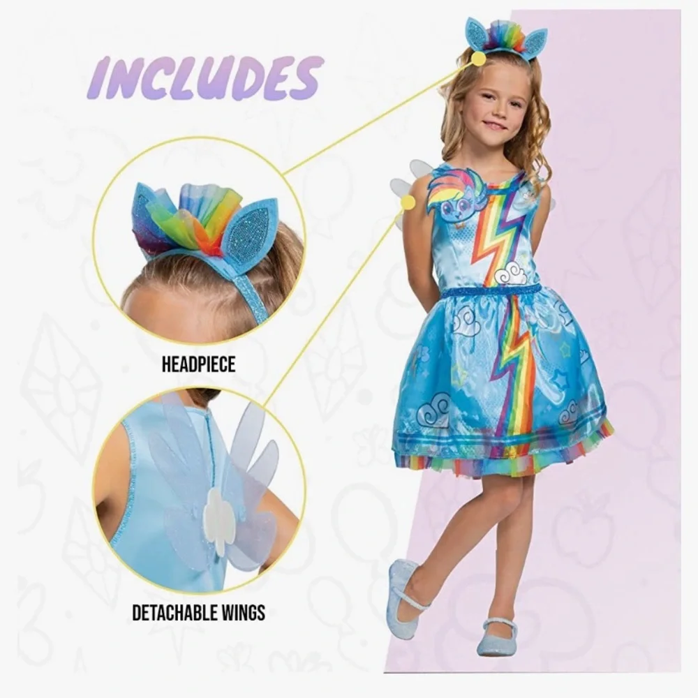 My Little Pony Rainbow 🌈 Dash Dress/Costume